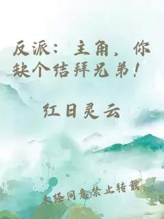 反派：主角，你缺个结拜兄弟！