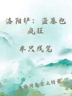 洛阳铲：盗墓也疯狂